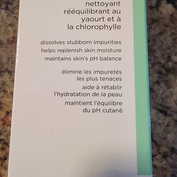 Two for $30 Dr Brandt Clean Biotic PH-Balanced Yogurt Cleanser Chlorophyll NIB - Picture 5 of 11